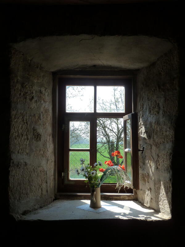 Fenster der Mühle Immenrode, Bild: Foto: Hannelore Kutscha